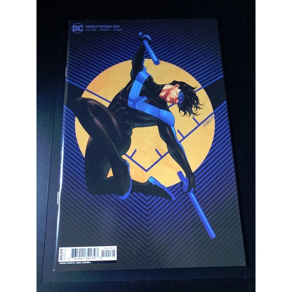 Nightwing # 101 (DC, 2023) 1st Print Jamal Campbell Card Stock Variant NM